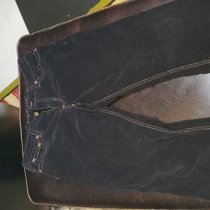 Velvet jeans